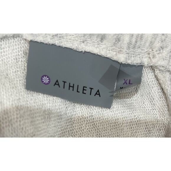 Athleta Shakra Wrap Sweatshirt Oatmeal Longsleeve Size XL - Picture 7 of 10